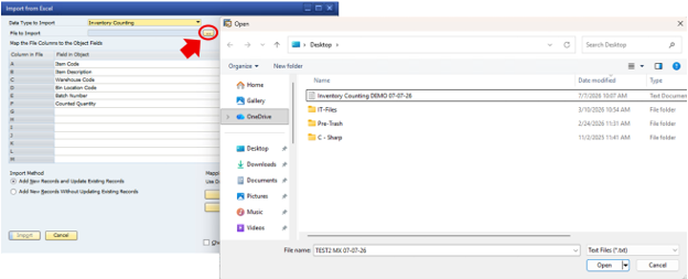 Select File